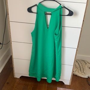 Green dress